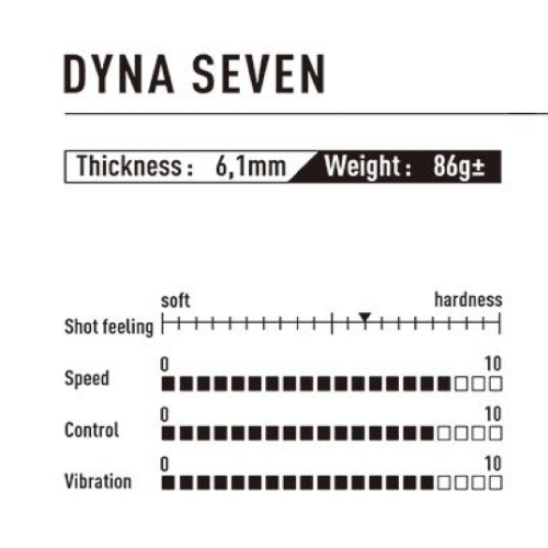 עץ טניס שולחן Dyna Seven