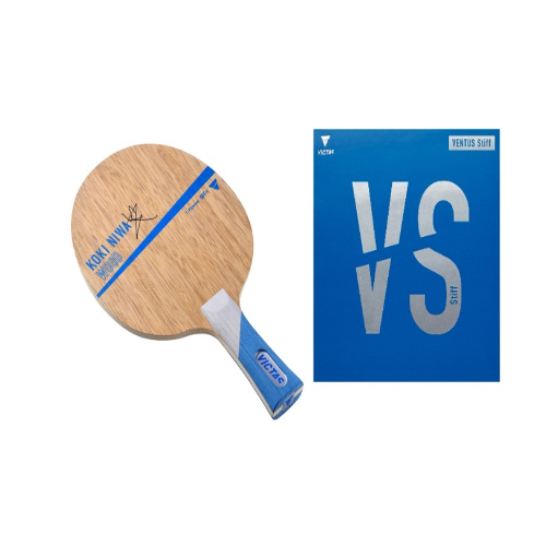 Koki Wood + Ventus Stiff –מחבט טניס שולחן מקצועי מודבק ומוכן למשחק 