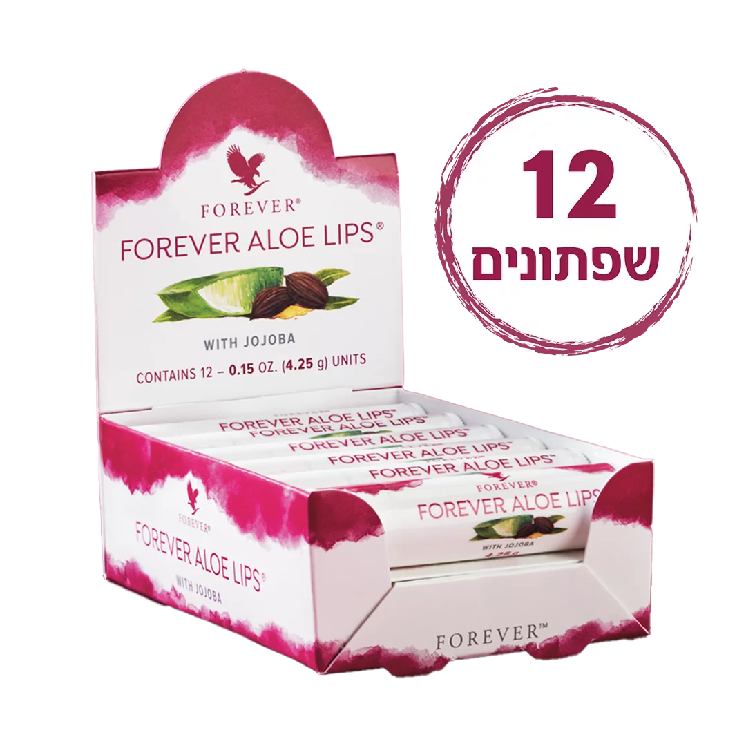 שפתון אלו ליפס – מארז 12 יחידות
