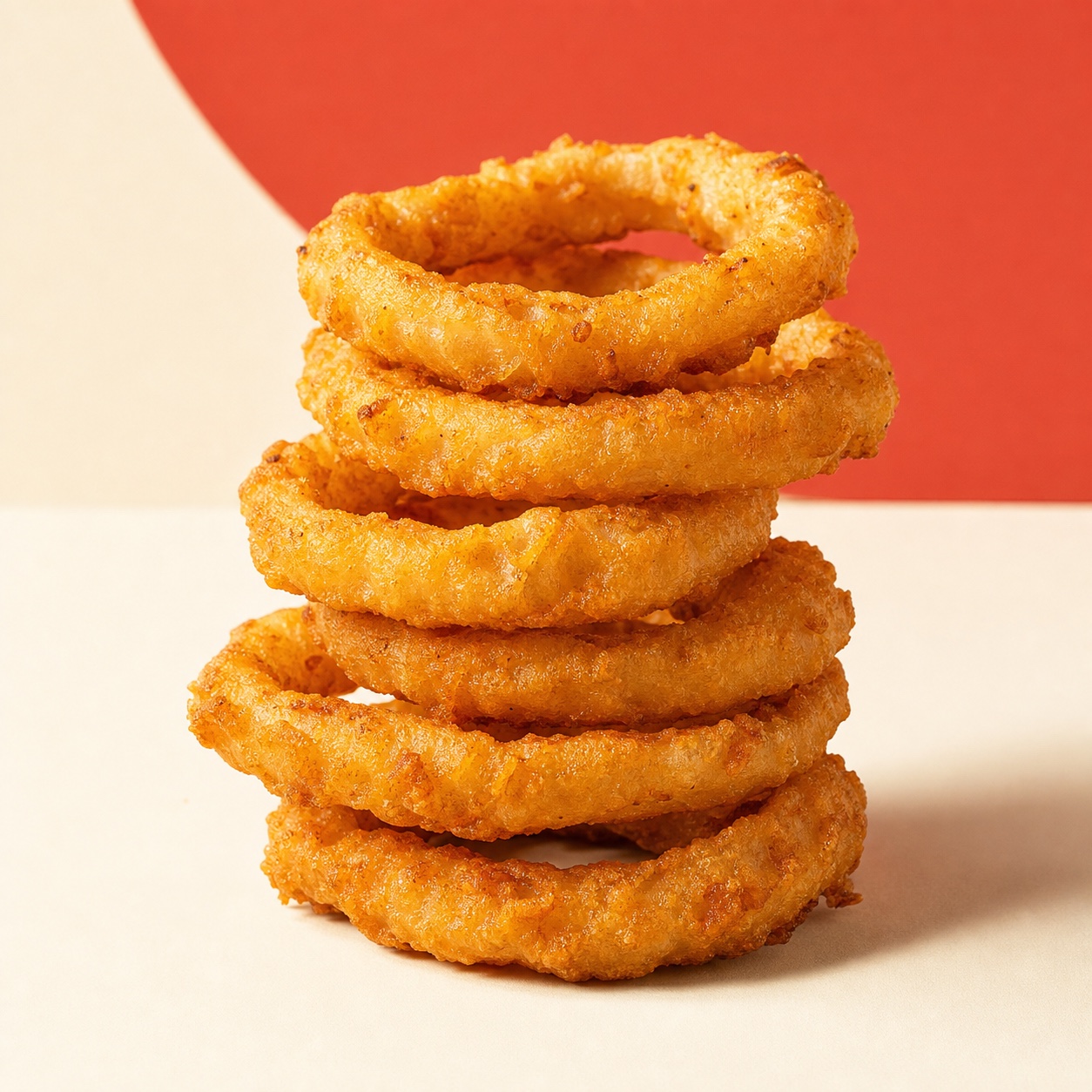 Crispy onion rings
