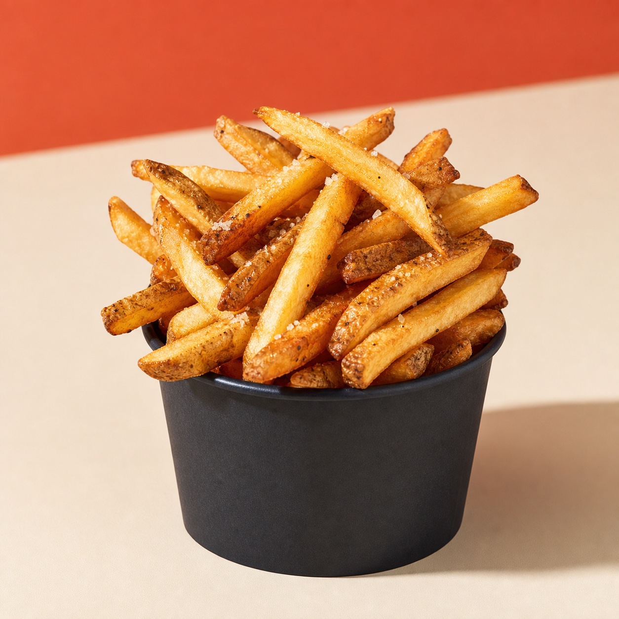 Skin-on fries
