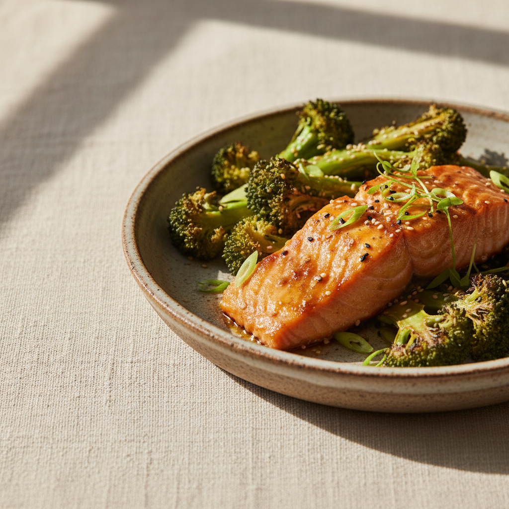 Miso Glazed Salmon