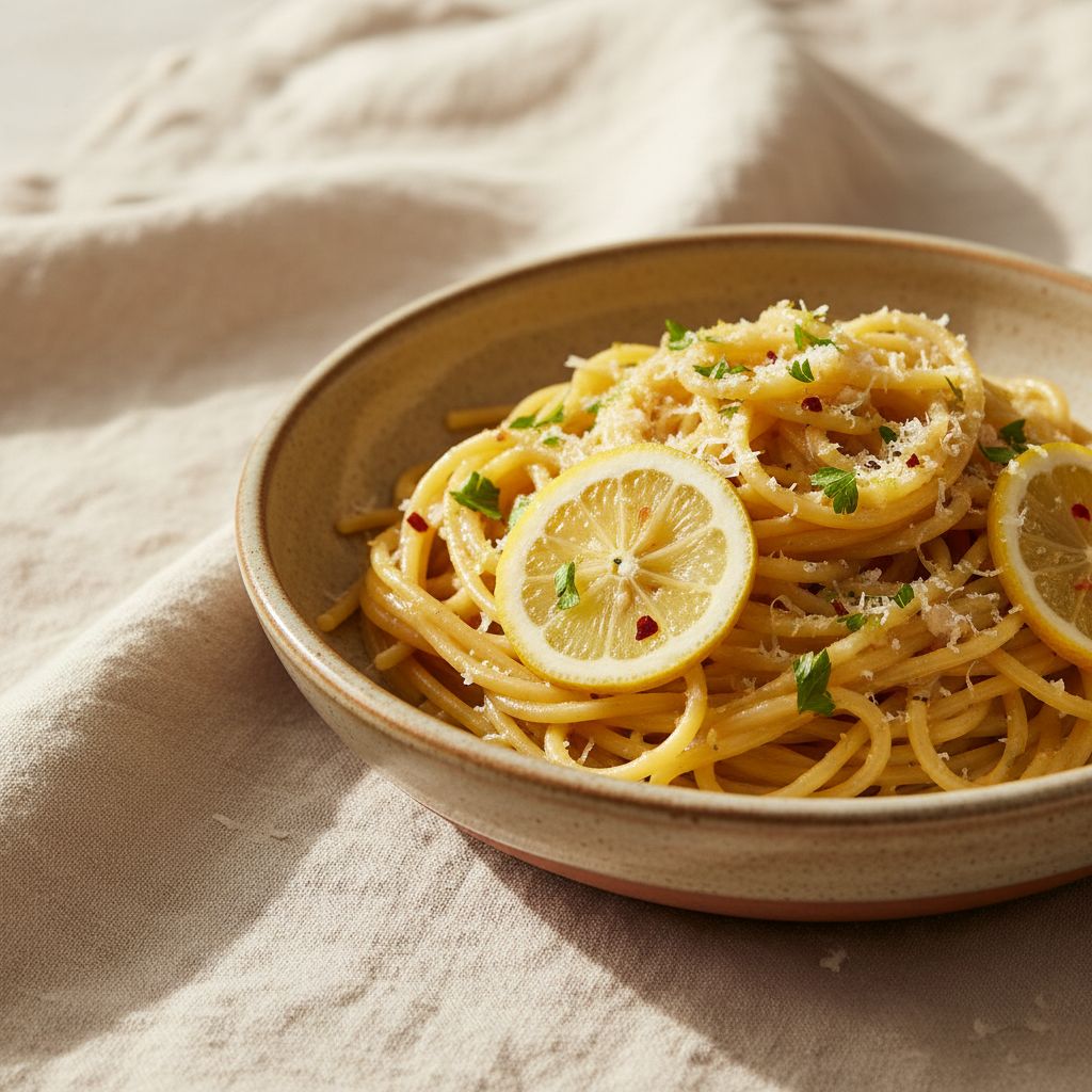 Weeknight Garlic Lemon Pasta