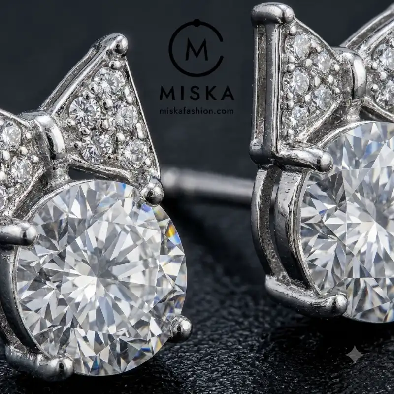 Bow Stud Earrings, photo 2