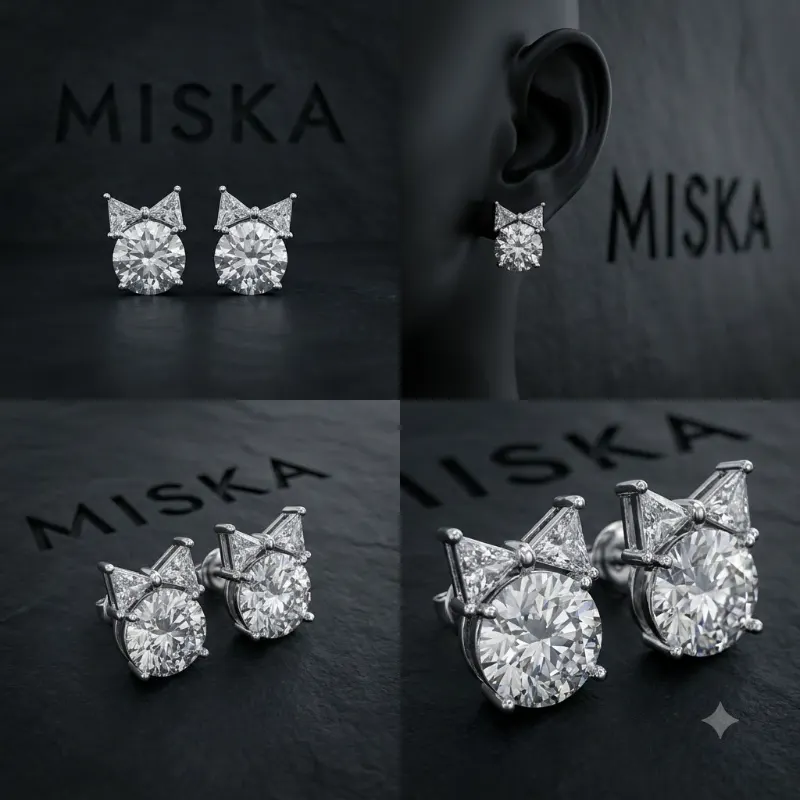 Bow Stud Earrings, photo 4