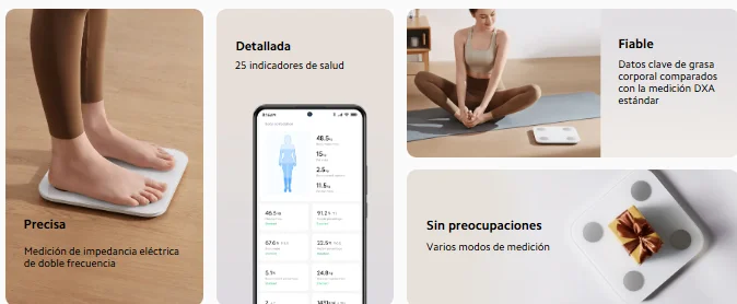 Diseño y pantalla oculta Xiaomi Scale S400
