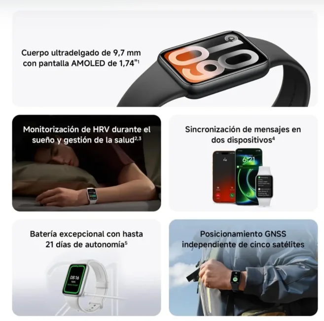 Diseño Metálico Xiaomi Smart Band 10 Pro