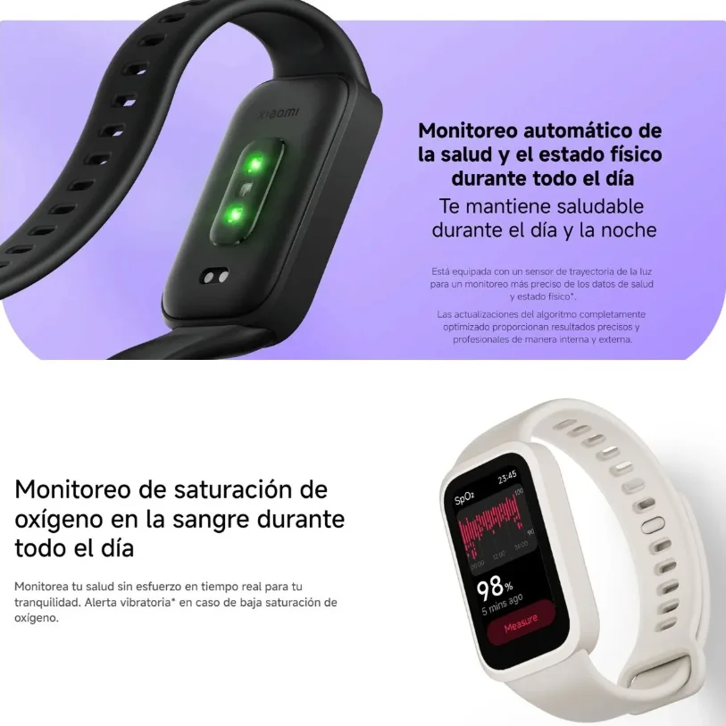 Modos Deportivos Xiaomi Band 9 Active