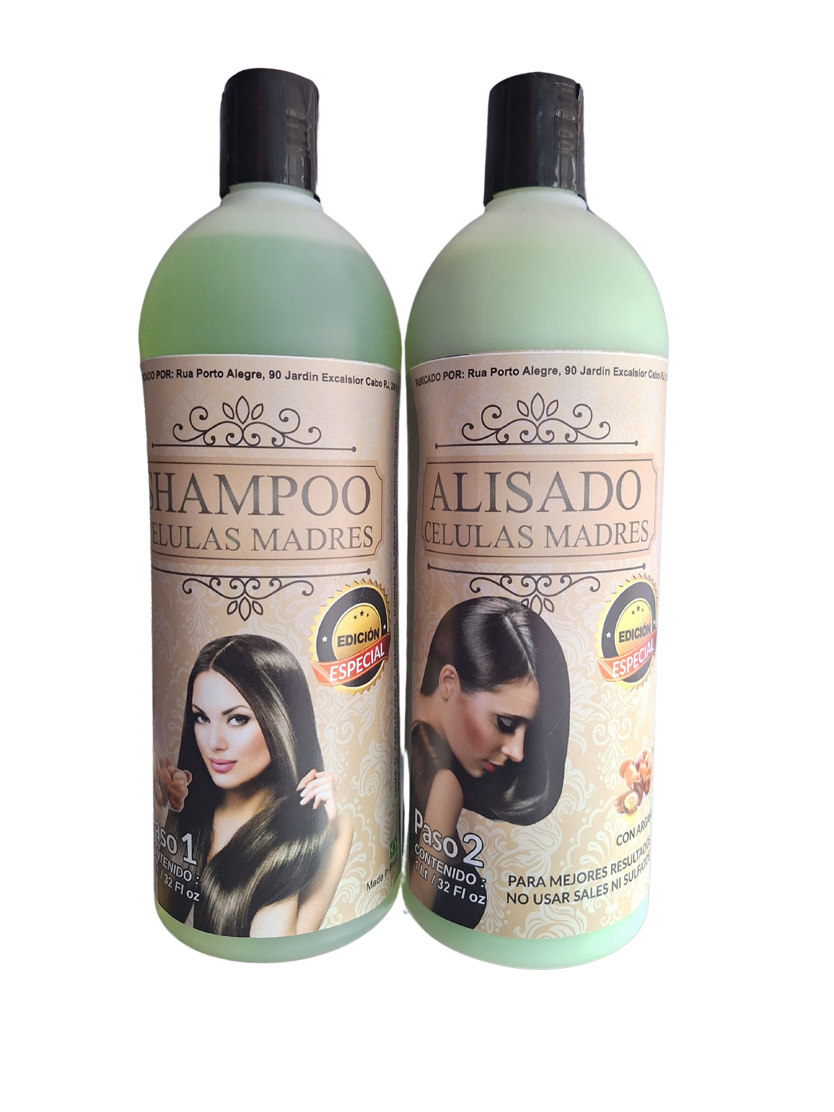 Kit Alisado Células Madres – Shampoo + Tratamiento
