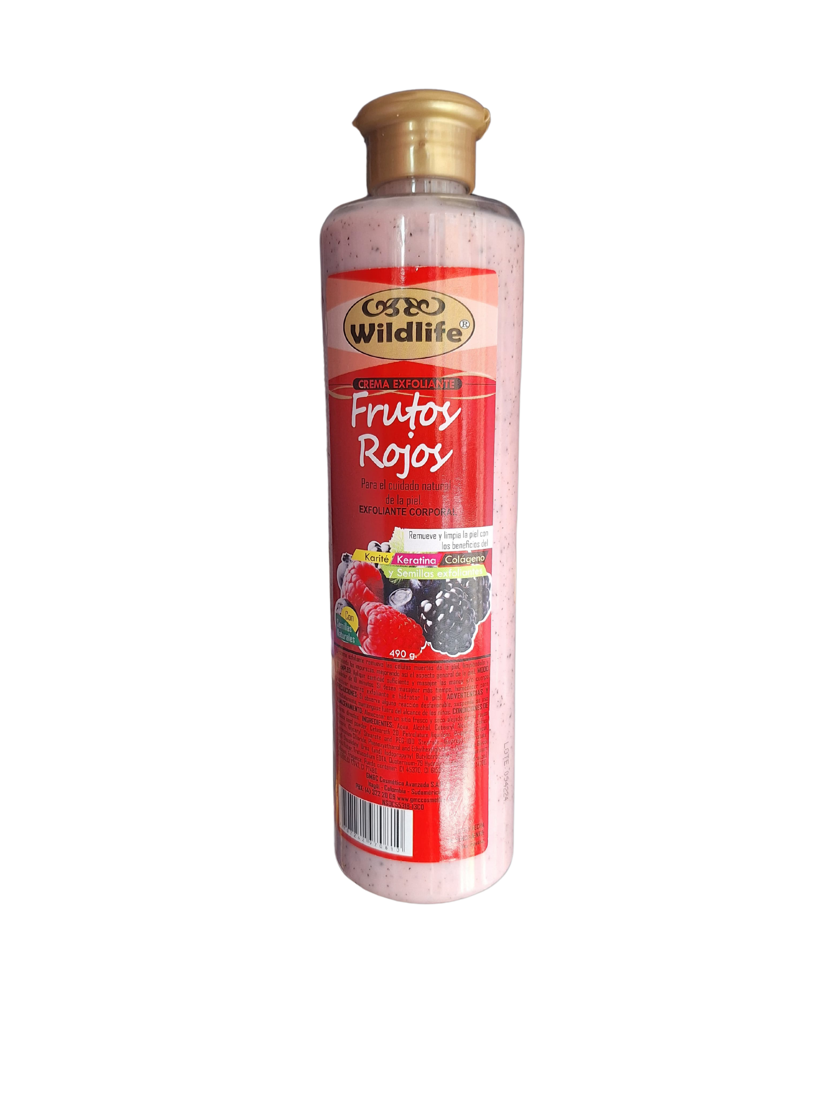 La Crema Exfoliante Frutos Rojos de Wildlife 