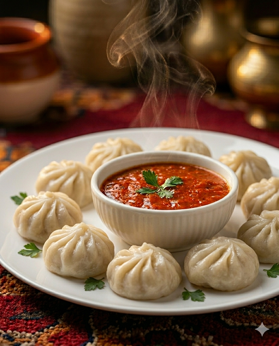 Steamed Momos