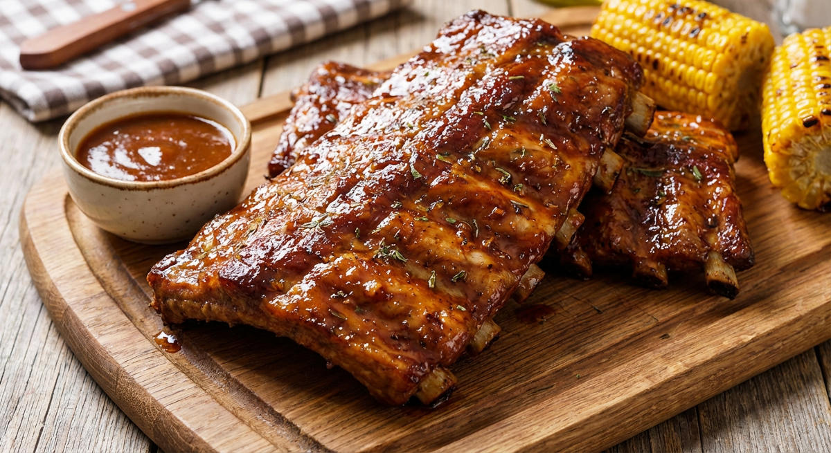 Fleischige Spareribs