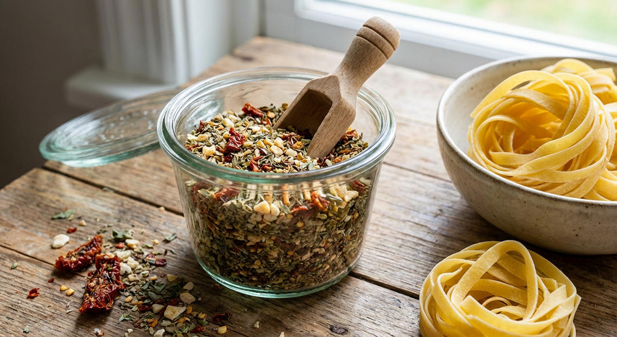Hausgemachte Pasta Gewürzmischung