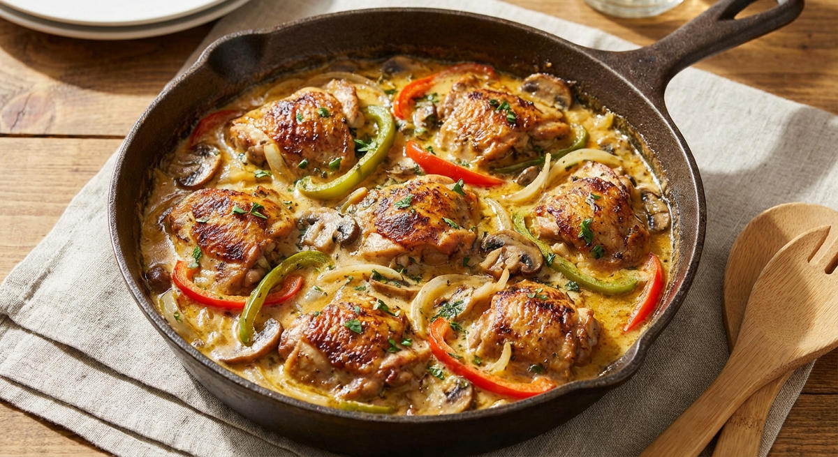 Schlemmer-Hähnchenpfanne