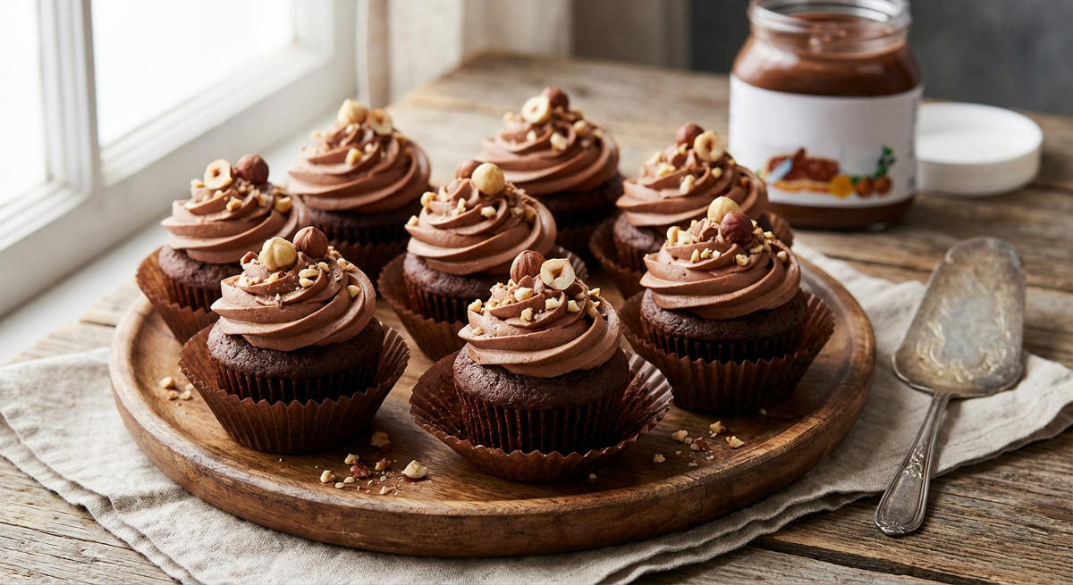 Nutella Cupcakes