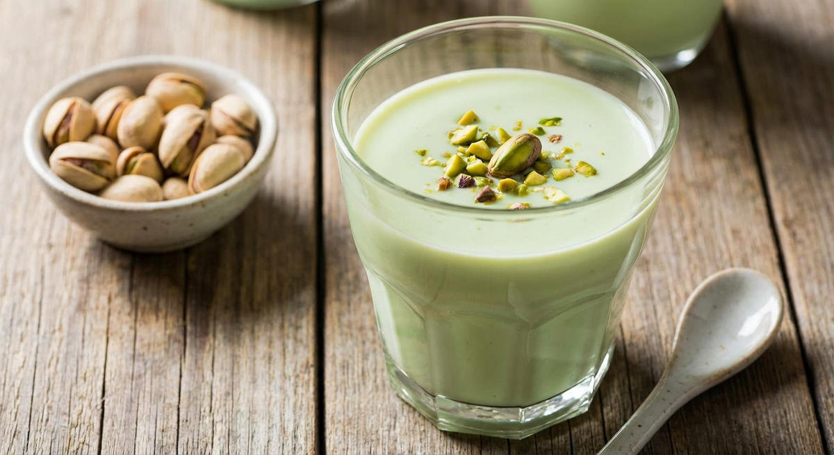 Pistazien-Eierlikör