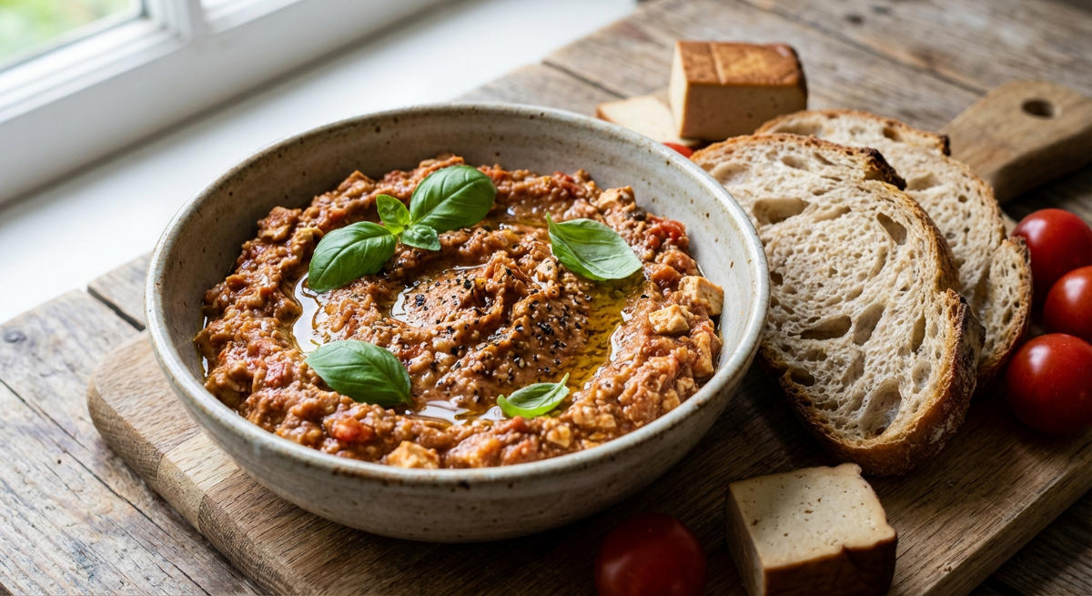 Räuchertofu-Tomatenaufstrich