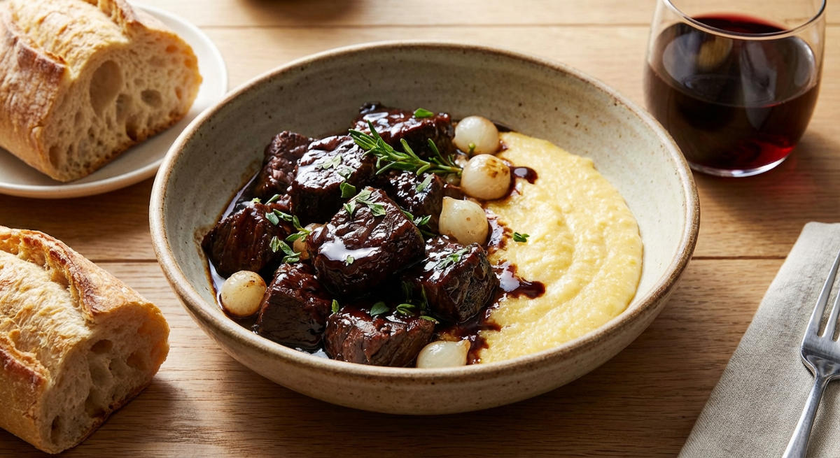 Balsamico-Rindsragout