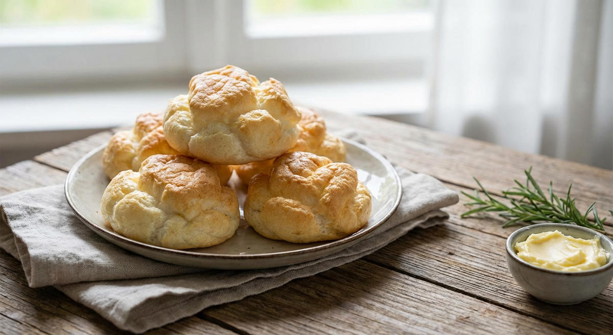 Wolkenbrot Brötchen