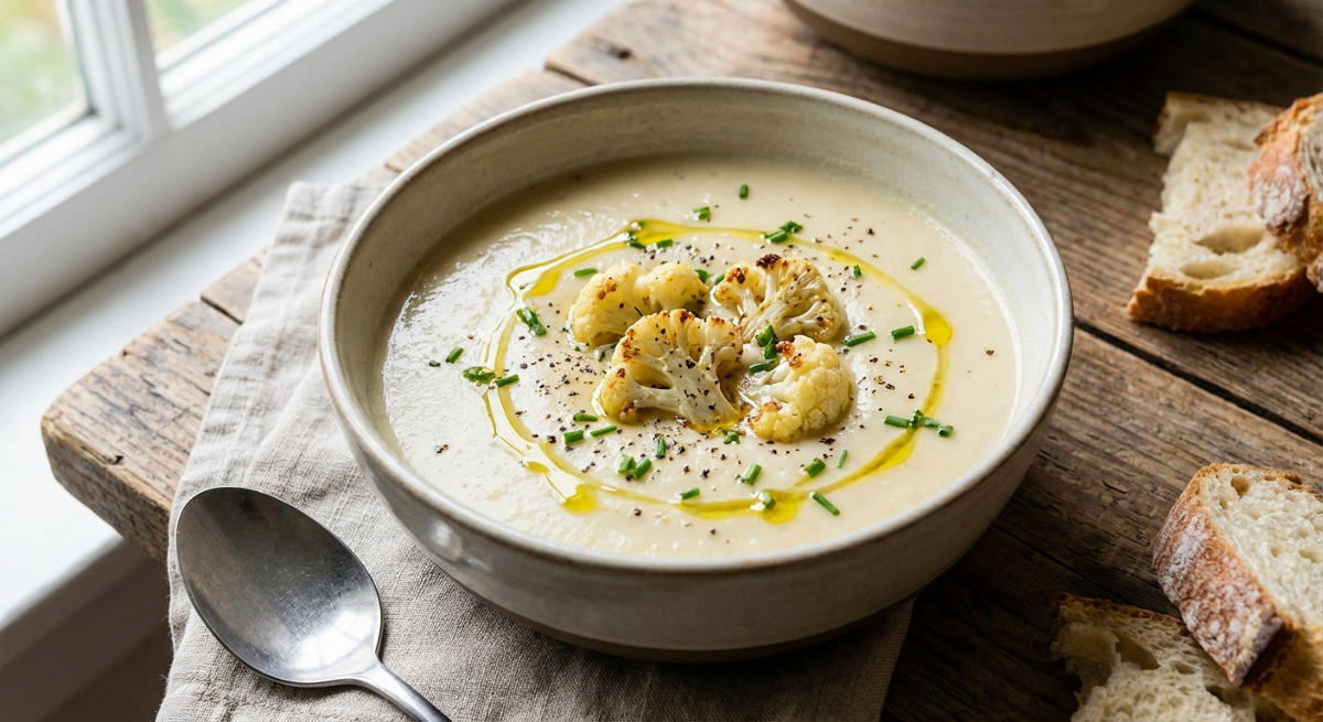 Karfiolcremesuppe
