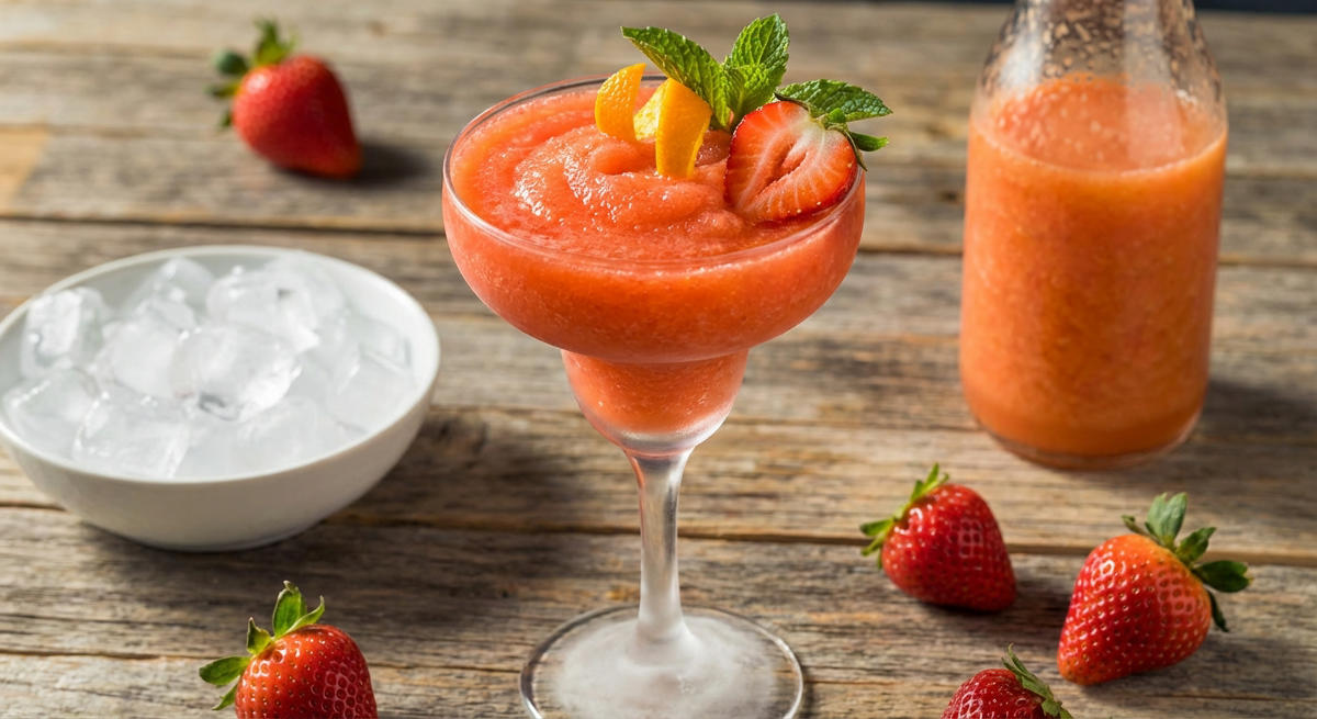 Frozen Strawberry Aperol