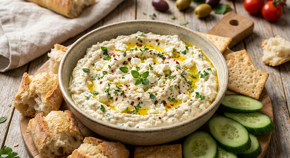 Feta-Frischkäse-Dip