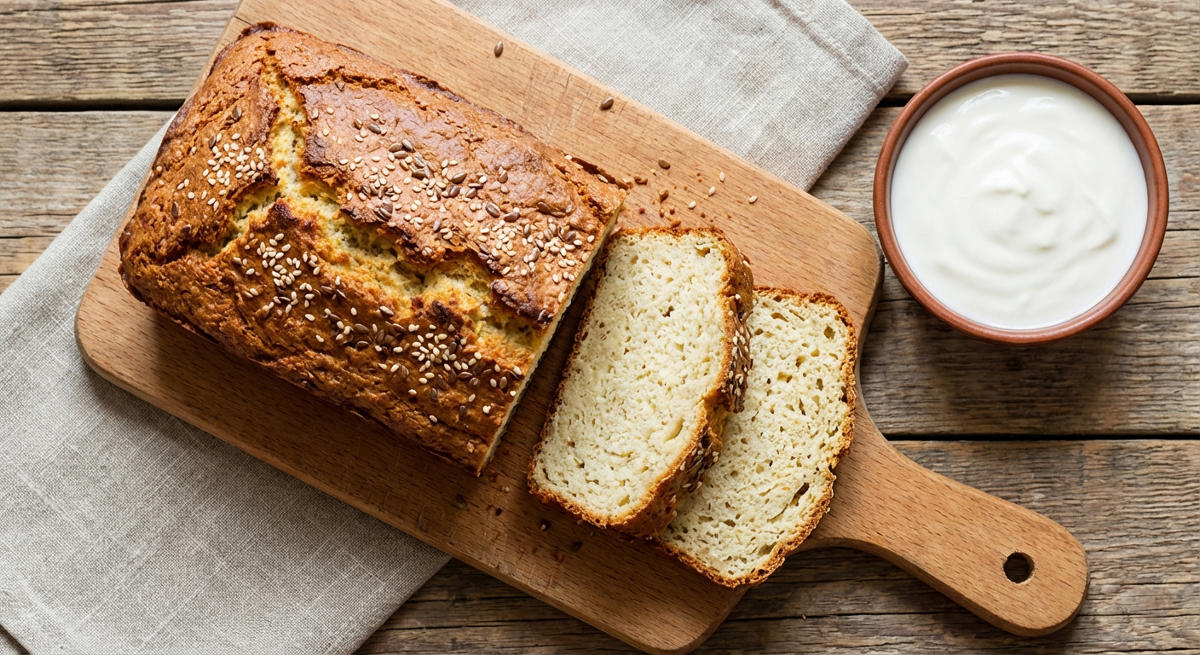 Joghurtbrot ohne Kohlenhydrate