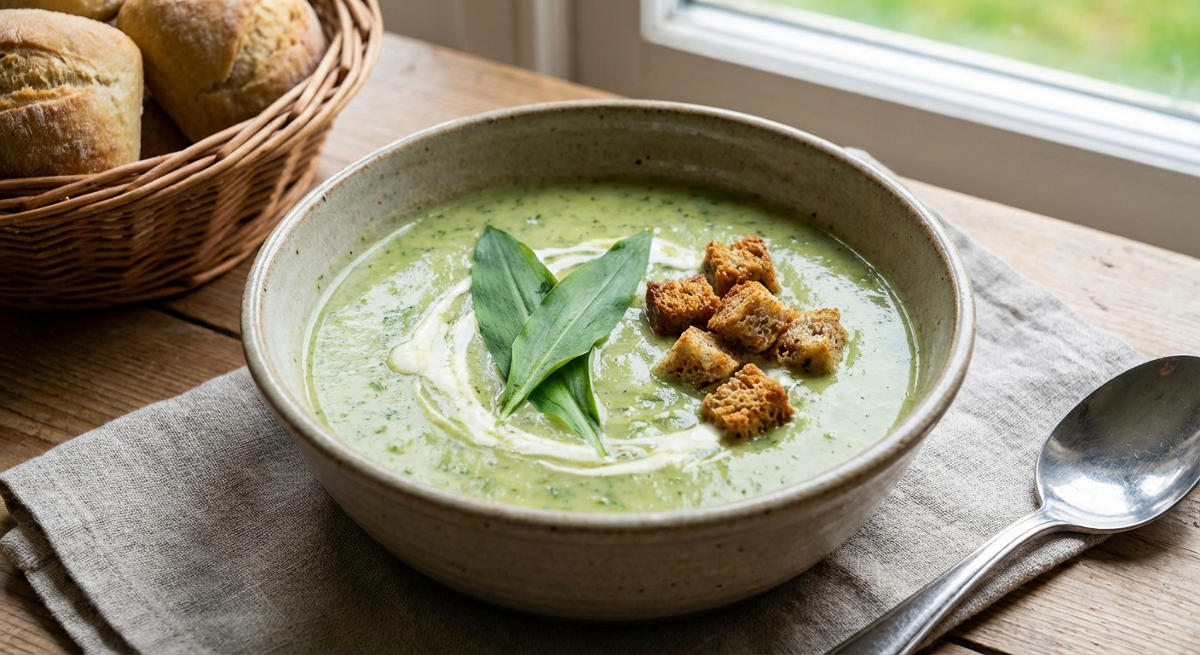 Bärlauch-Kartoffel-Suppe