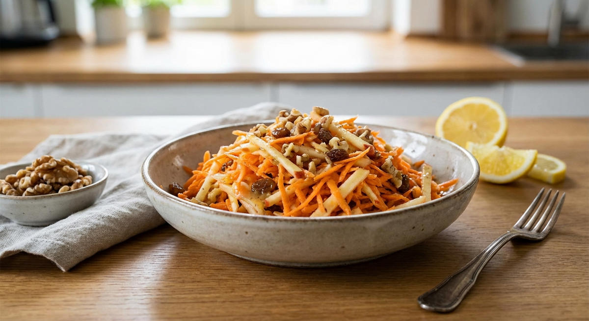 Apfel-Möhren-Rohkost