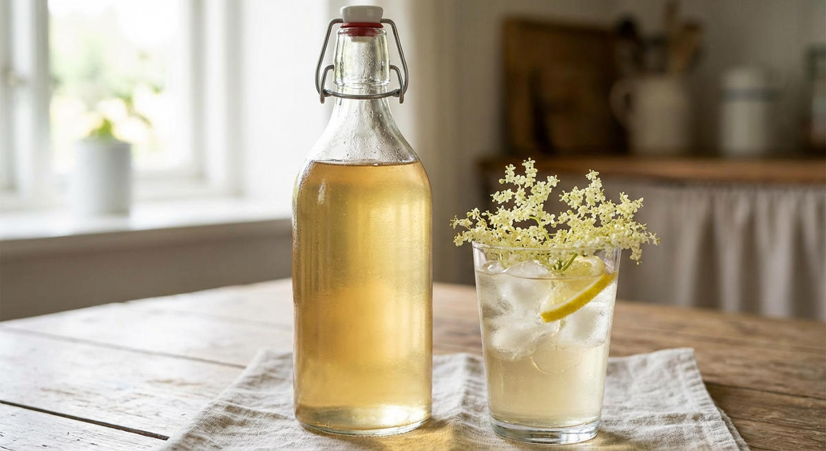 Sirop de fleurs de sureau