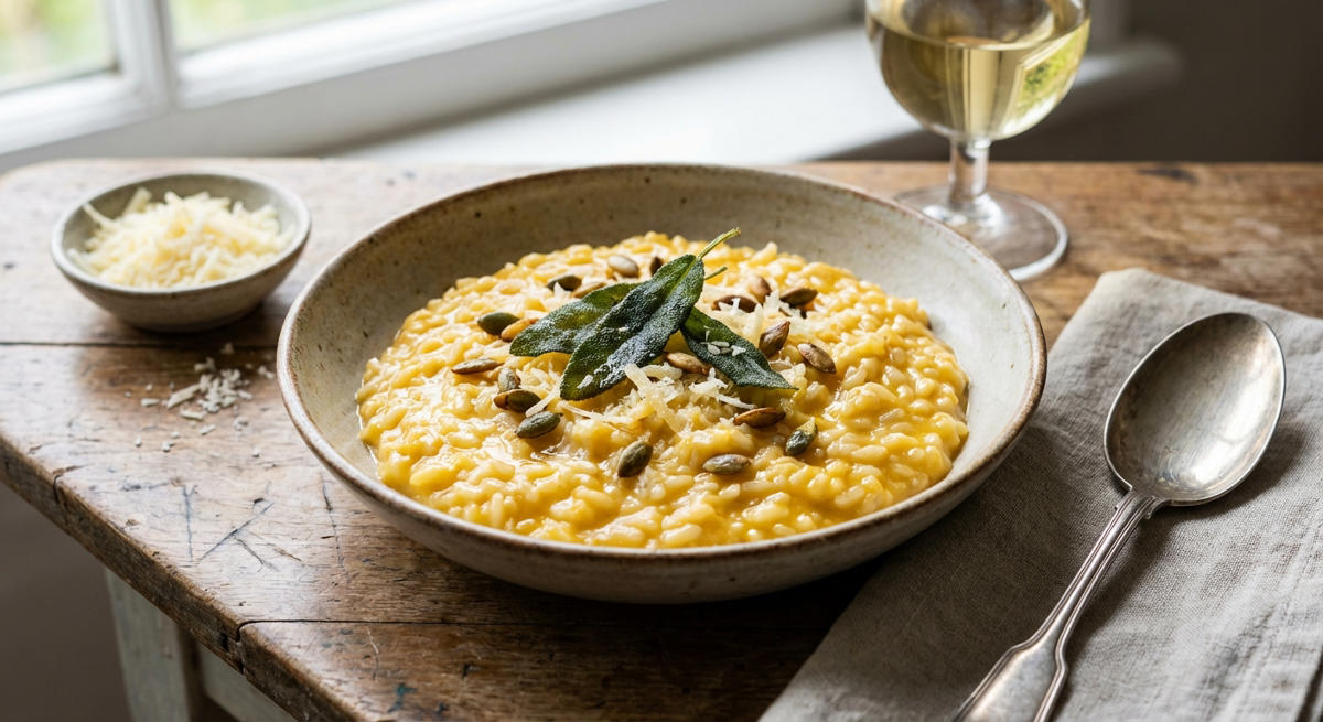 Cheddar-Risotto