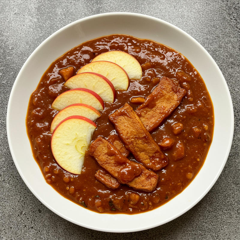 Apfel-Curry-Ketchup