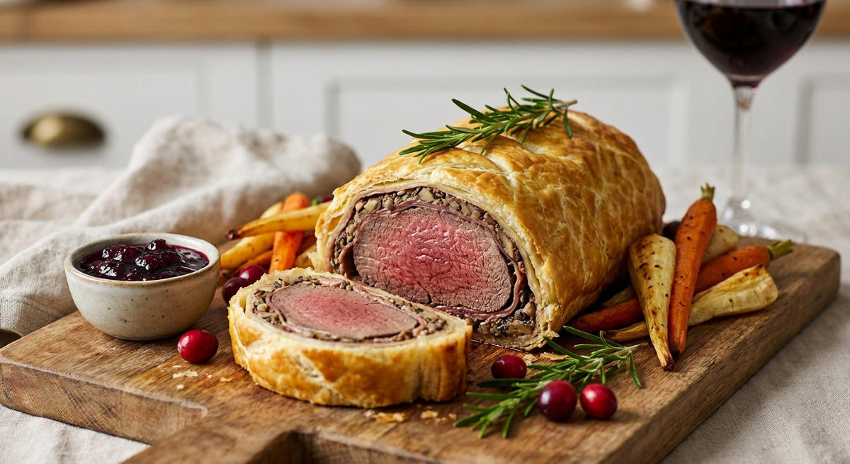 Verführerisches Reh Wellington