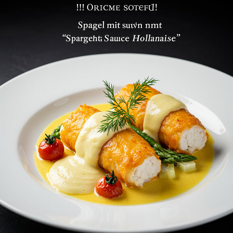 Spargel mit Sauce Hollandaise