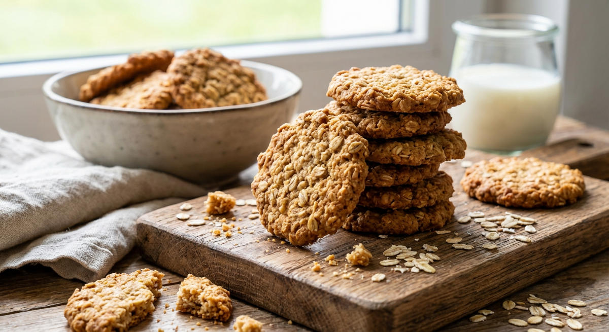 Knusprige Haferkekse