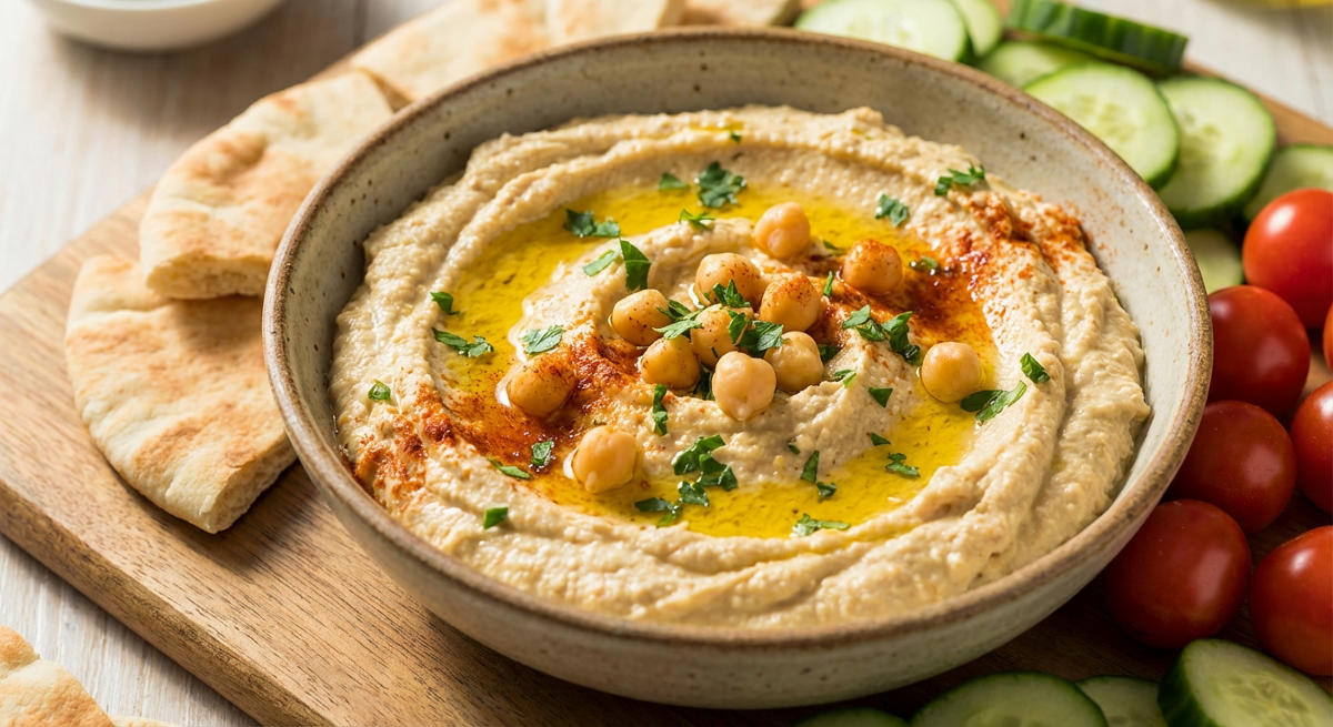 Hummus - Kichererbsenaufstrich