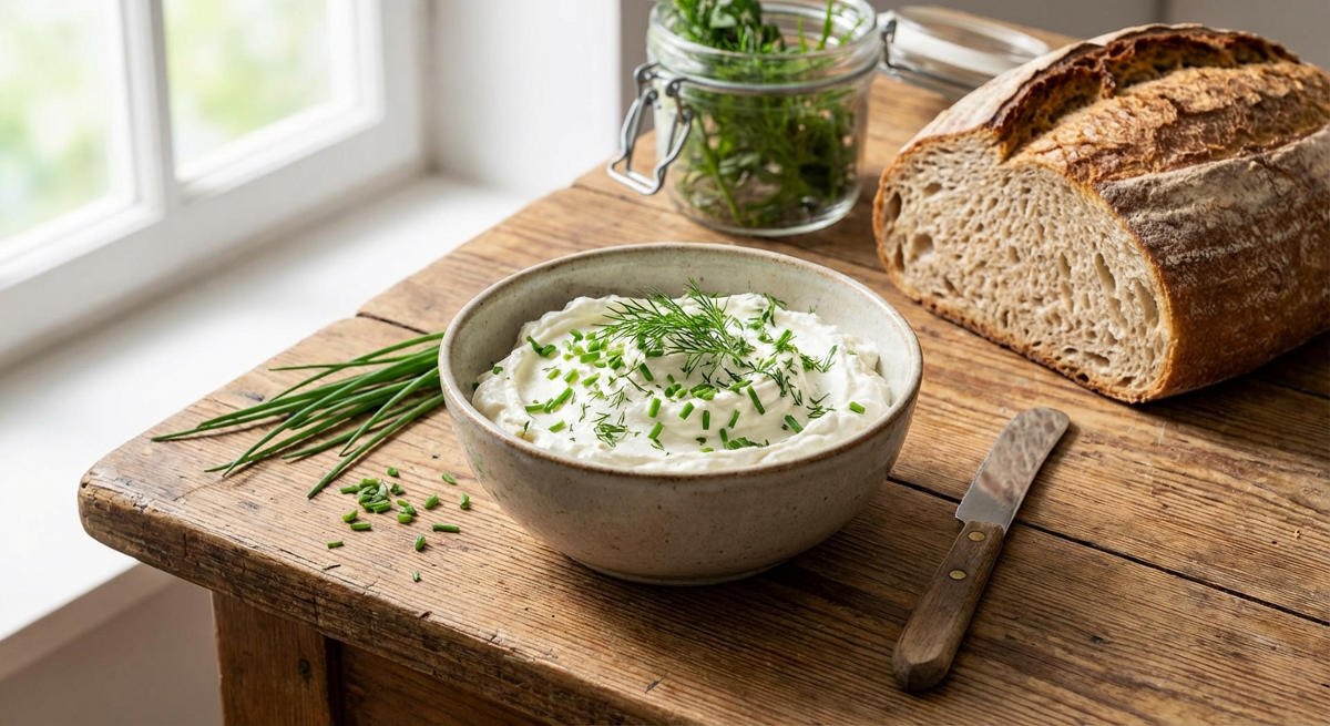 Frischkäse selber machen