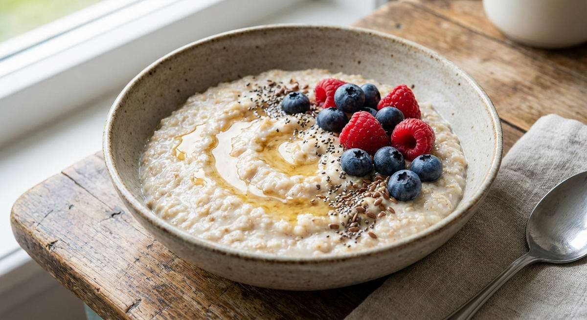 Haferbrei mit Wasser