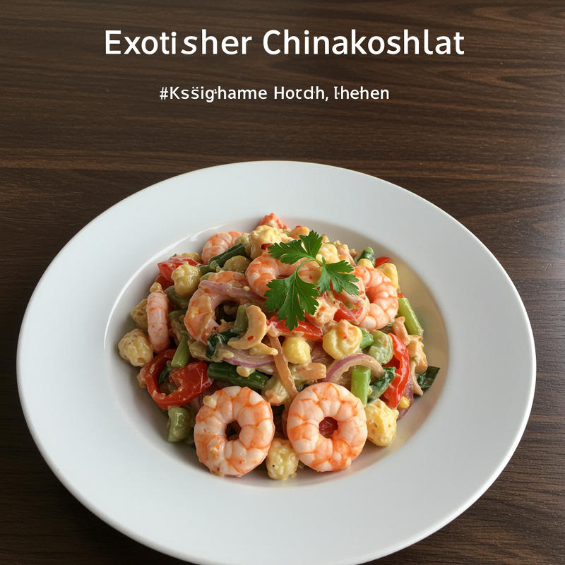 Exotischer Chinakohlsalat