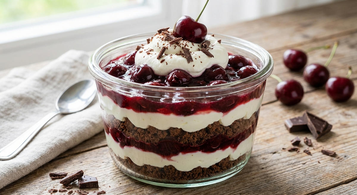 Schwarzwälder Kirsch Quarkcreme