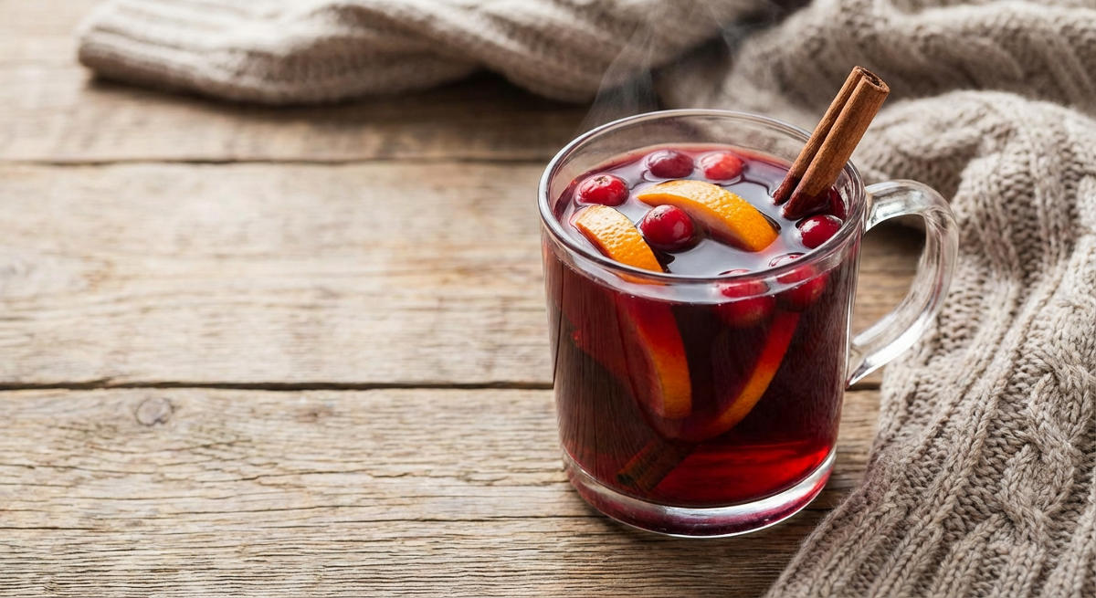 Heißer Fruchtpunsch