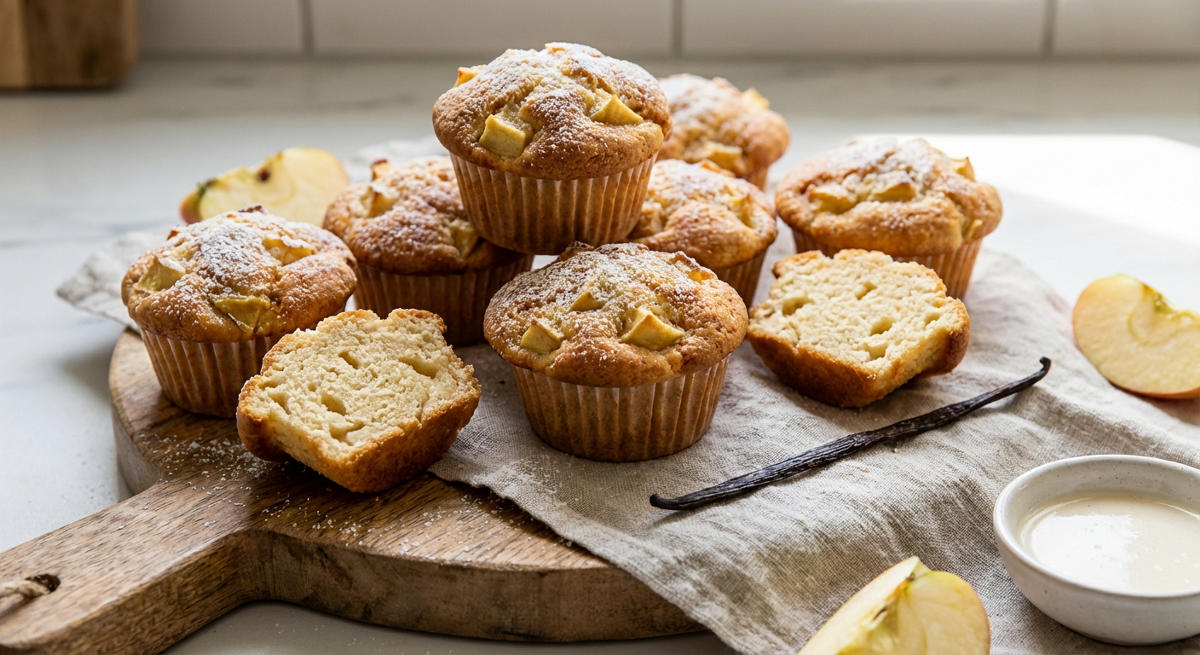 Apfel-Vanille-Muffins
