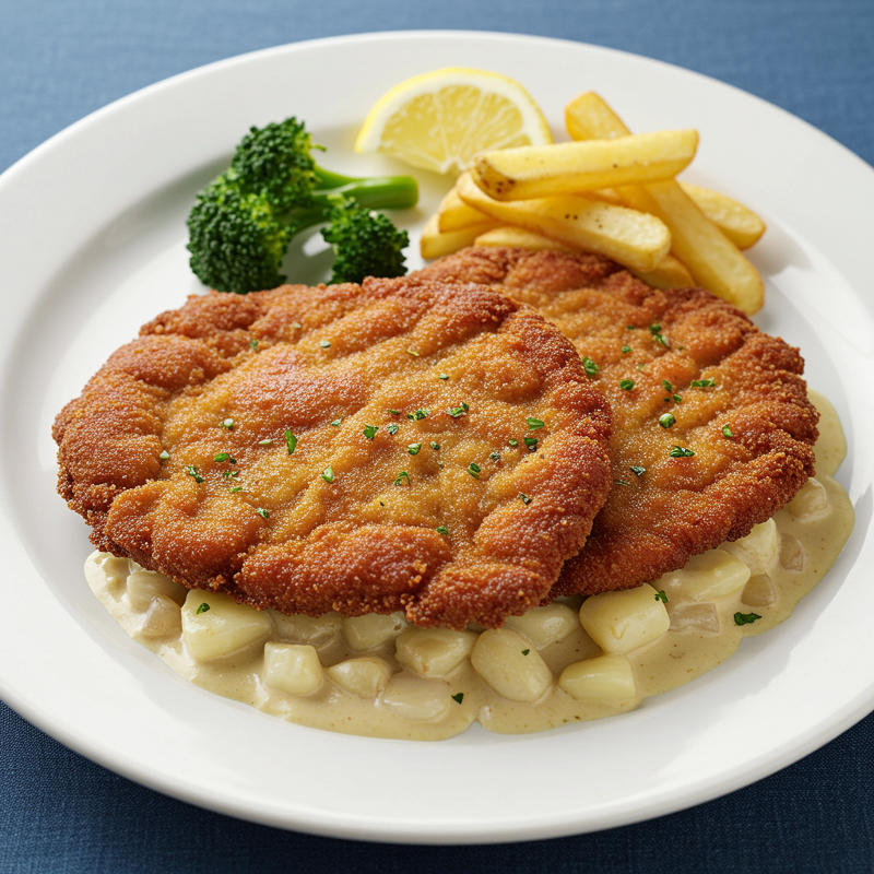 Knuspriges Schnitzel