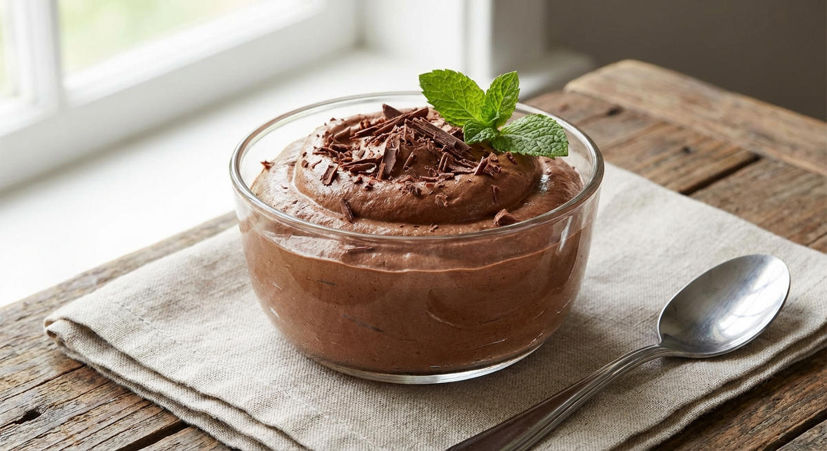 Klassisches Mousse au Chocolat