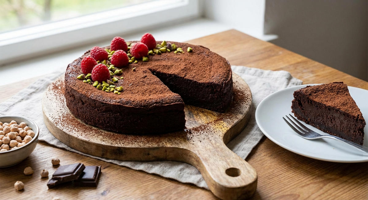 Kichererbsen-Schoko-Kuchen