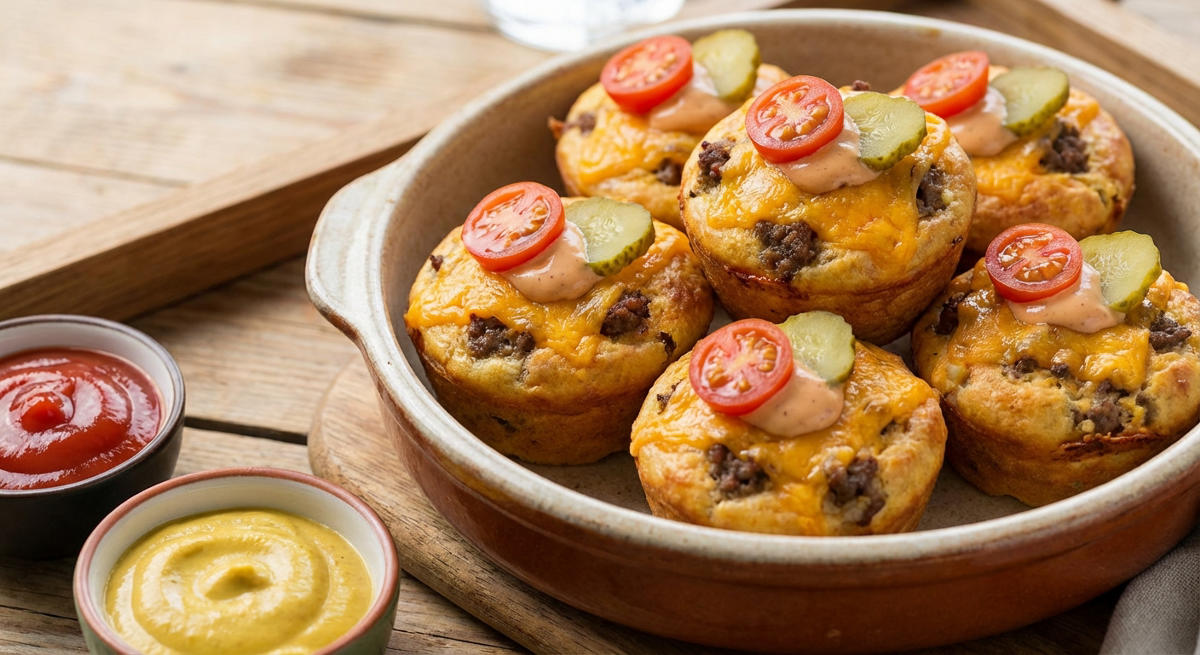 Cheeseburger-Muffins