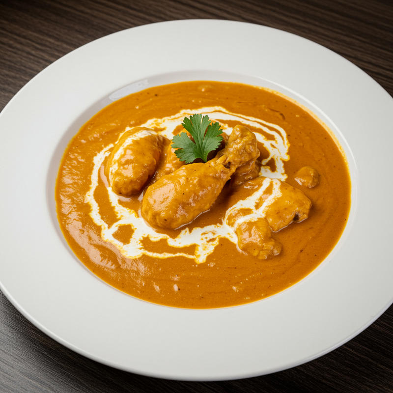 Authentisches Butter Chicken