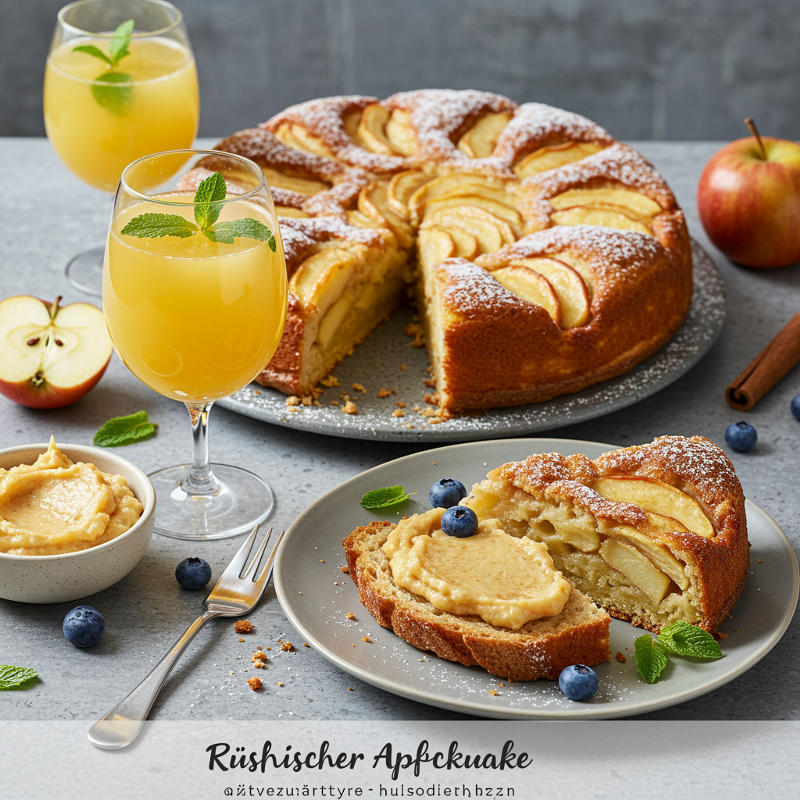 Russischer Apfelkuchen