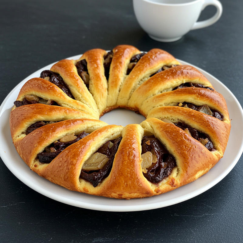 Zimt-Nusskuchen