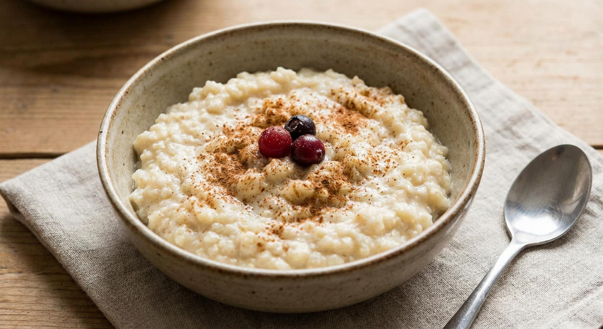 Low Carb Blumenkohl Milchreis